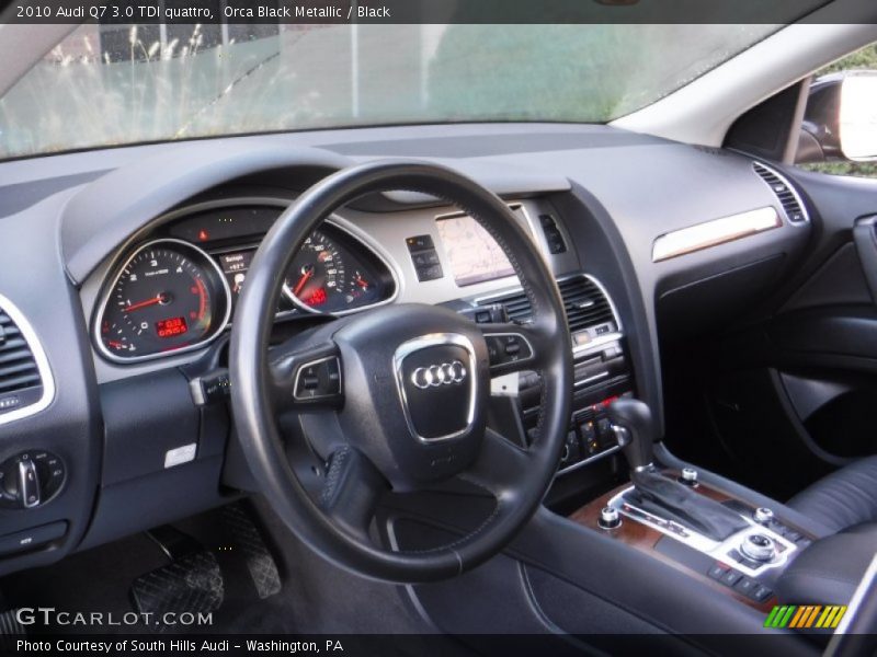 Orca Black Metallic / Black 2010 Audi Q7 3.0 TDI quattro