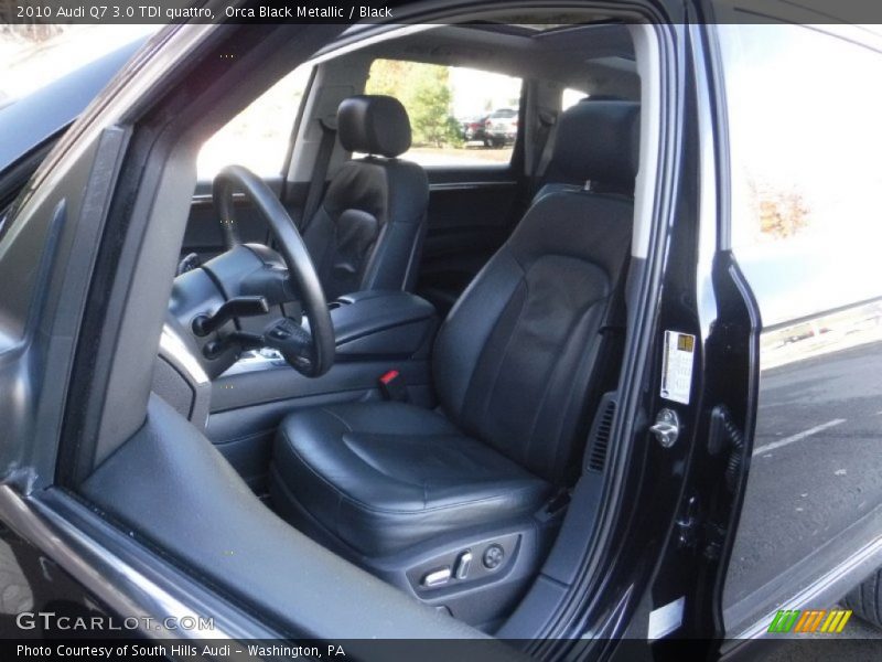 Orca Black Metallic / Black 2010 Audi Q7 3.0 TDI quattro