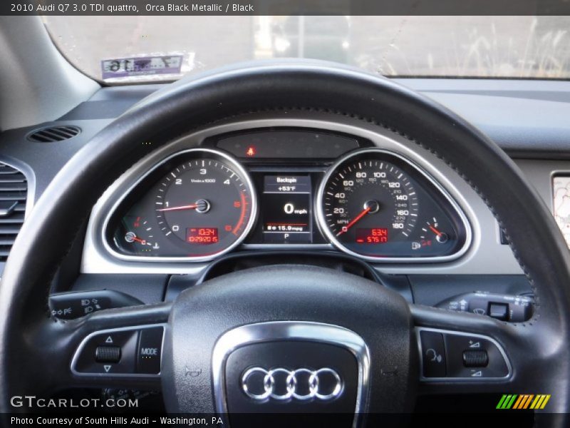 Orca Black Metallic / Black 2010 Audi Q7 3.0 TDI quattro