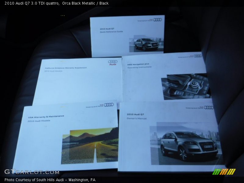 Orca Black Metallic / Black 2010 Audi Q7 3.0 TDI quattro