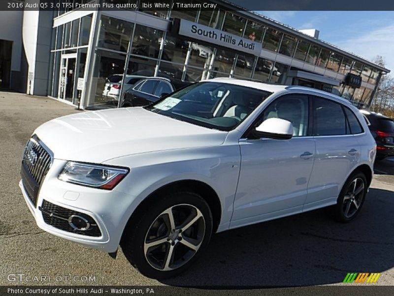 Ibis White / Titanium Gray 2016 Audi Q5 3.0 TFSI Premium Plus quattro