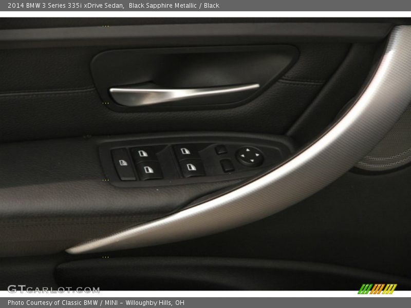 Black Sapphire Metallic / Black 2014 BMW 3 Series 335i xDrive Sedan