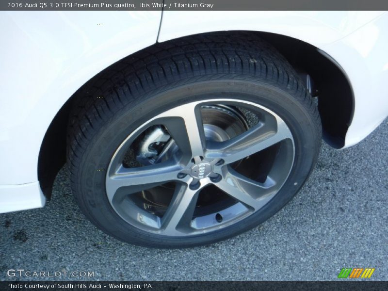 Ibis White / Titanium Gray 2016 Audi Q5 3.0 TFSI Premium Plus quattro