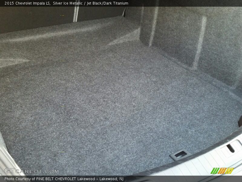 Silver Ice Metallic / Jet Black/Dark Titanium 2015 Chevrolet Impala LS