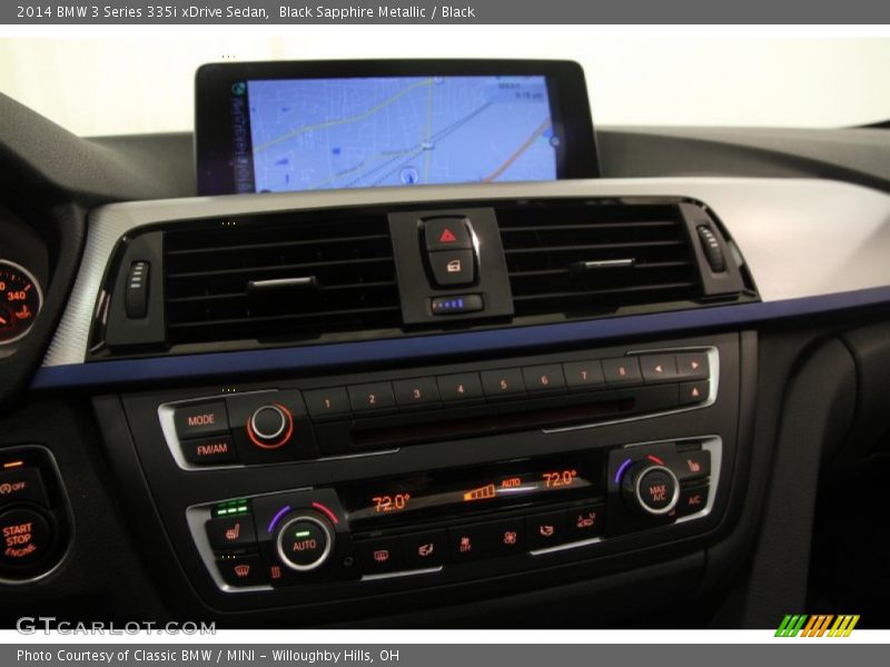 Black Sapphire Metallic / Black 2014 BMW 3 Series 335i xDrive Sedan