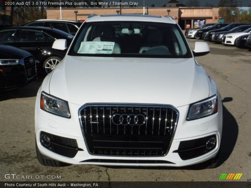Ibis White / Titanium Gray 2016 Audi Q5 3.0 TFSI Premium Plus quattro