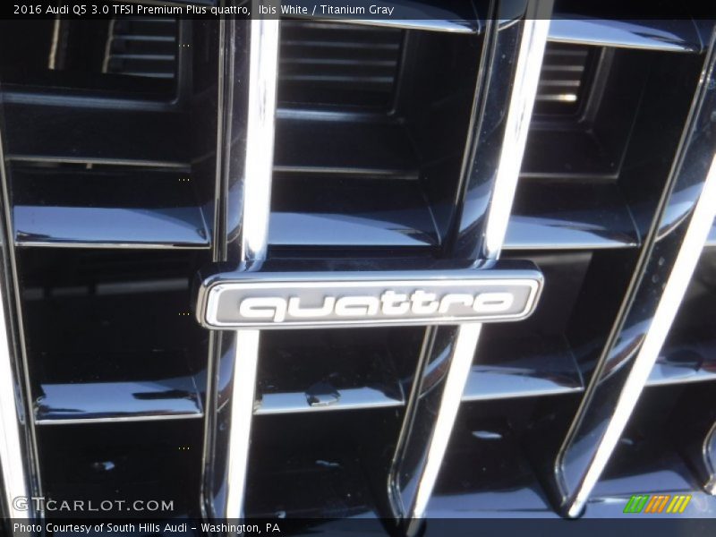 Ibis White / Titanium Gray 2016 Audi Q5 3.0 TFSI Premium Plus quattro