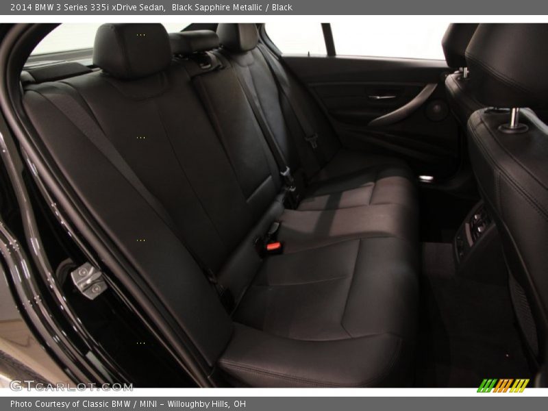 Black Sapphire Metallic / Black 2014 BMW 3 Series 335i xDrive Sedan