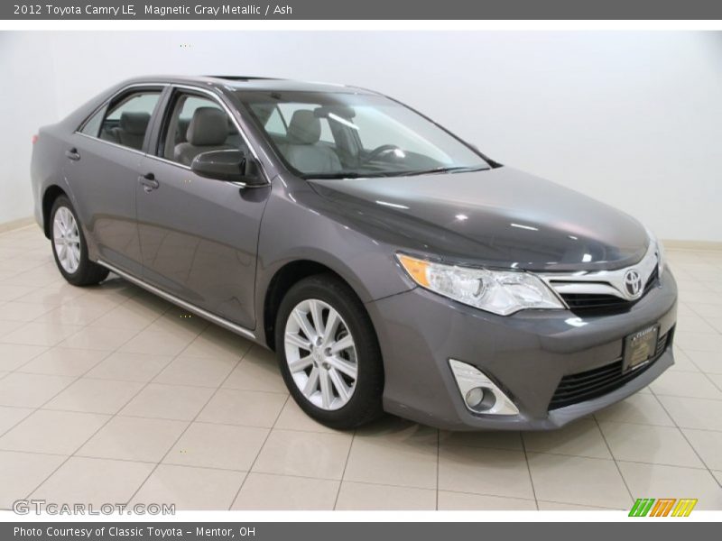 Magnetic Gray Metallic / Ash 2012 Toyota Camry LE