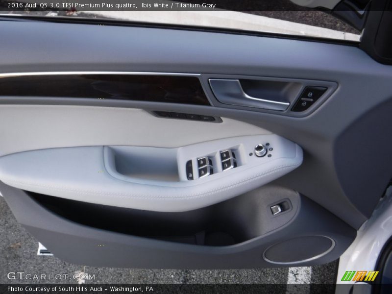 Ibis White / Titanium Gray 2016 Audi Q5 3.0 TFSI Premium Plus quattro
