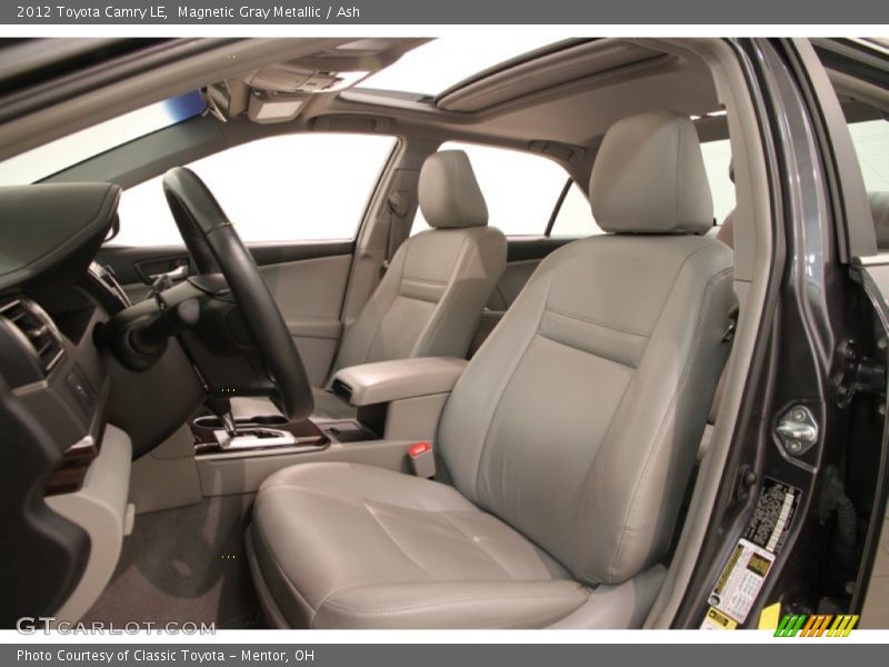 Magnetic Gray Metallic / Ash 2012 Toyota Camry LE