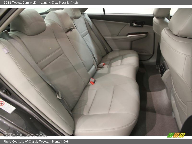 Magnetic Gray Metallic / Ash 2012 Toyota Camry LE