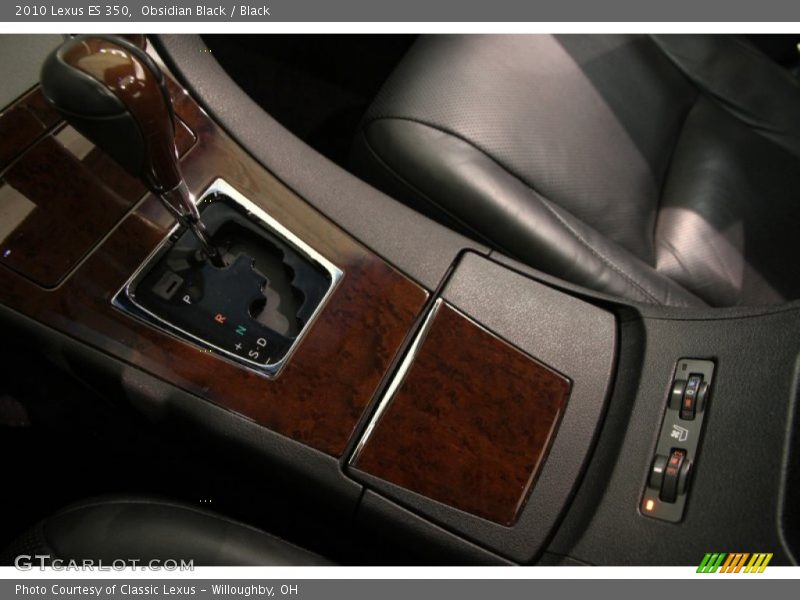 Obsidian Black / Black 2010 Lexus ES 350