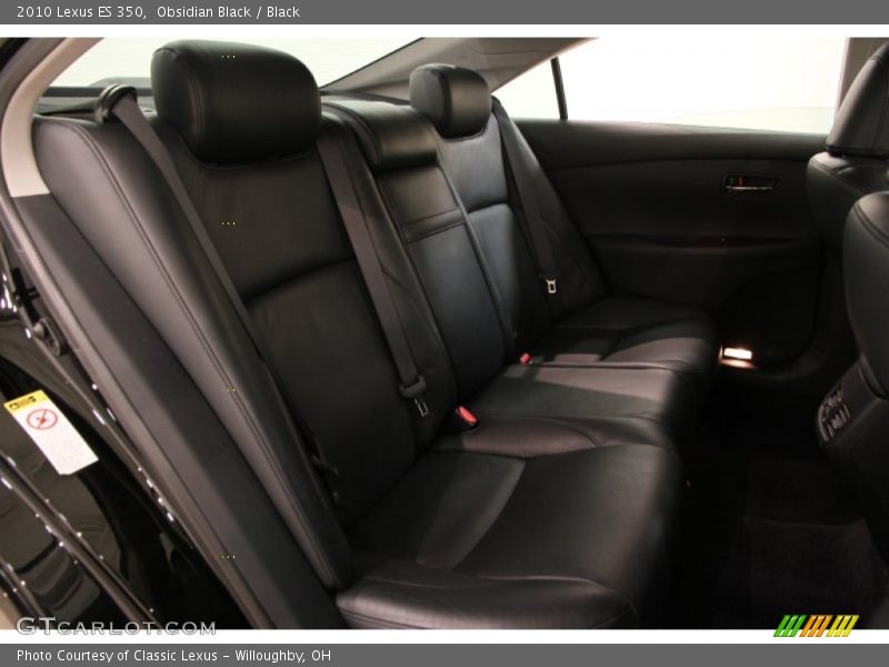 Obsidian Black / Black 2010 Lexus ES 350