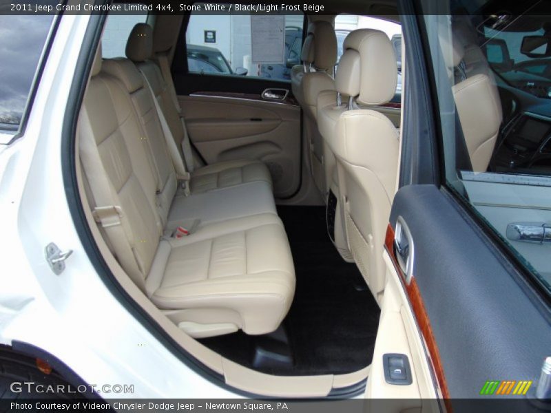 Stone White / Black/Light Frost Beige 2011 Jeep Grand Cherokee Limited 4x4