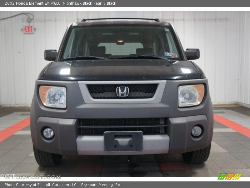 Nighthawk Black Pearl / Black 2003 Honda Element EX AWD