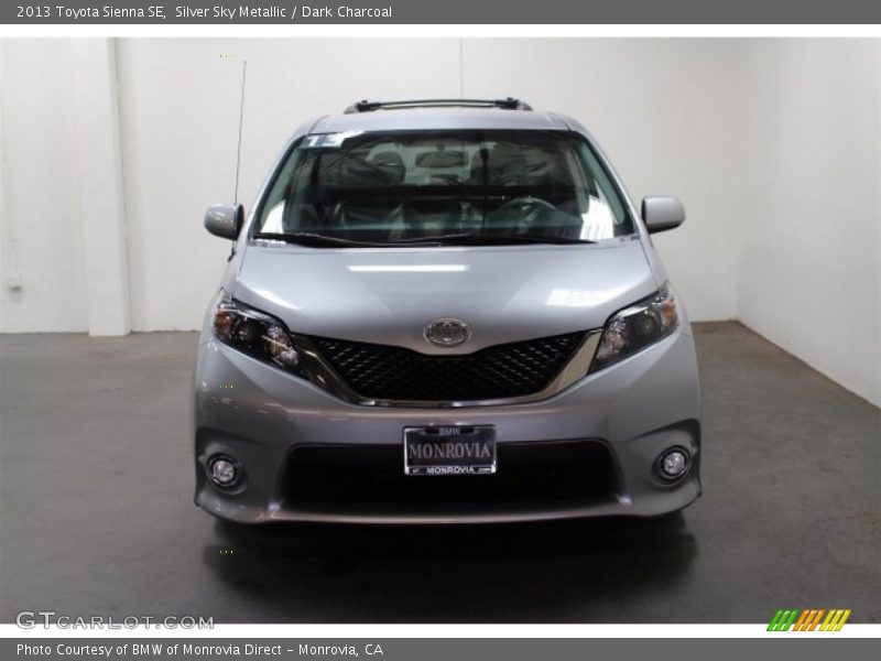Silver Sky Metallic / Dark Charcoal 2013 Toyota Sienna SE