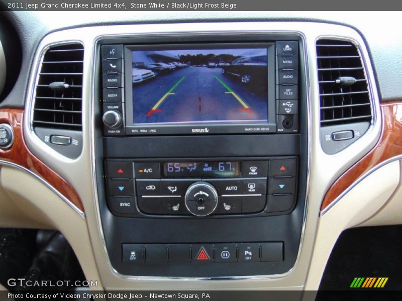 Stone White / Black/Light Frost Beige 2011 Jeep Grand Cherokee Limited 4x4