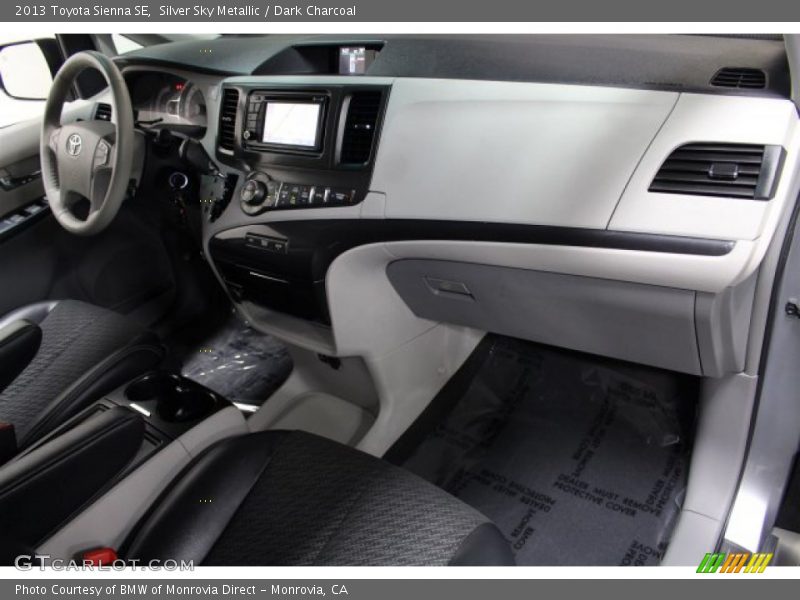Silver Sky Metallic / Dark Charcoal 2013 Toyota Sienna SE