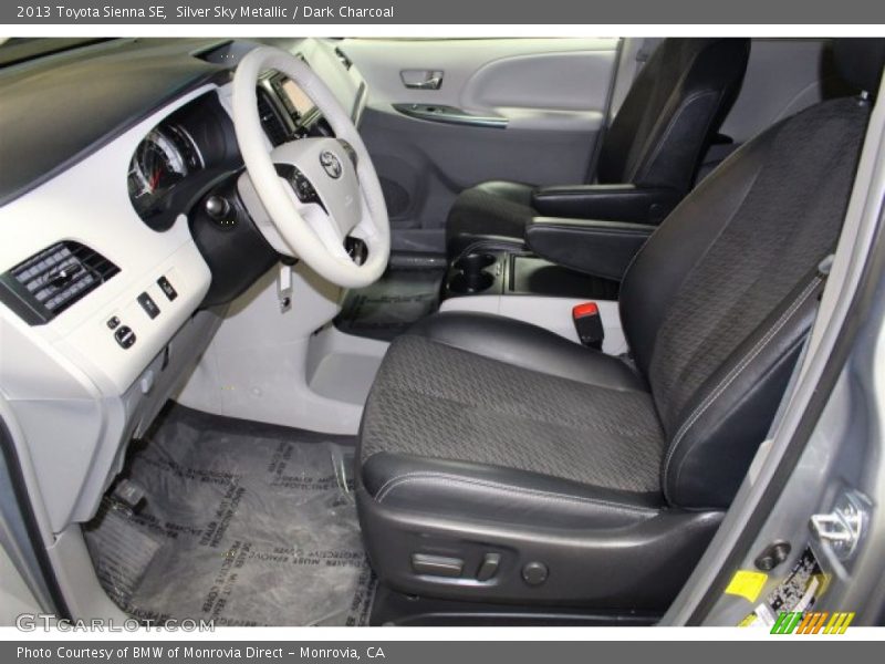 Silver Sky Metallic / Dark Charcoal 2013 Toyota Sienna SE