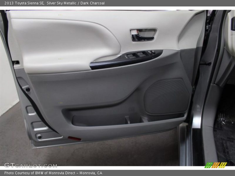 Silver Sky Metallic / Dark Charcoal 2013 Toyota Sienna SE