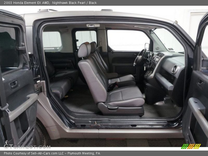Nighthawk Black Pearl / Black 2003 Honda Element EX AWD