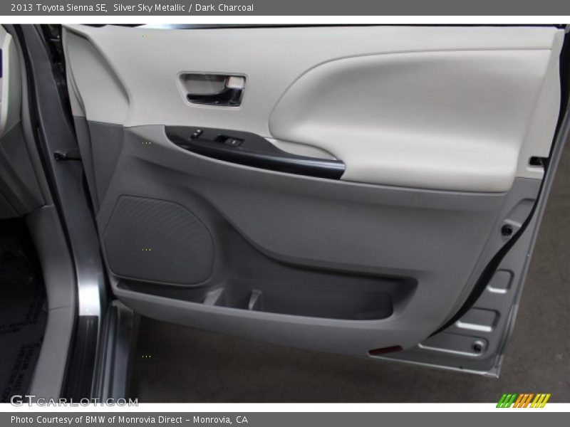 Silver Sky Metallic / Dark Charcoal 2013 Toyota Sienna SE