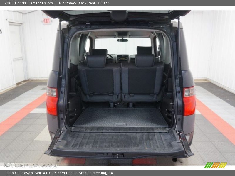 Nighthawk Black Pearl / Black 2003 Honda Element EX AWD