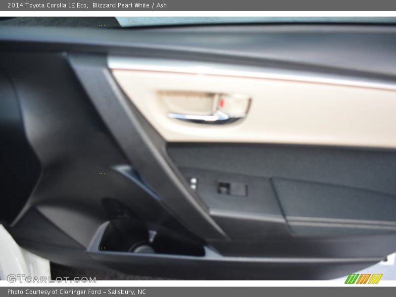 Blizzard Pearl White / Ash 2014 Toyota Corolla LE Eco