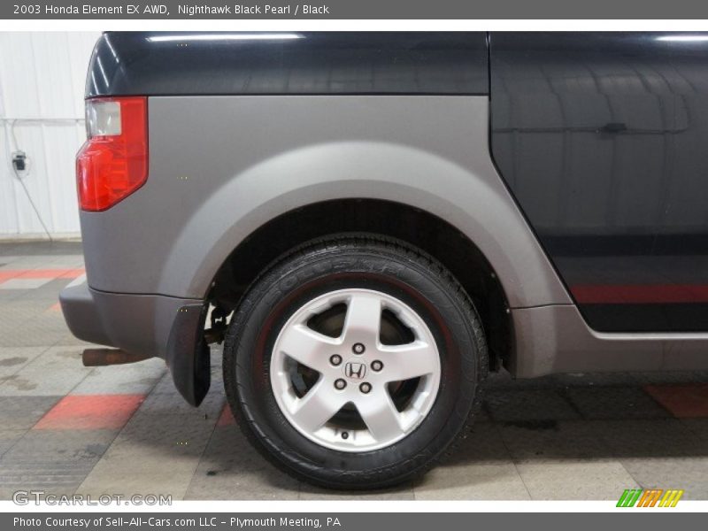 Nighthawk Black Pearl / Black 2003 Honda Element EX AWD