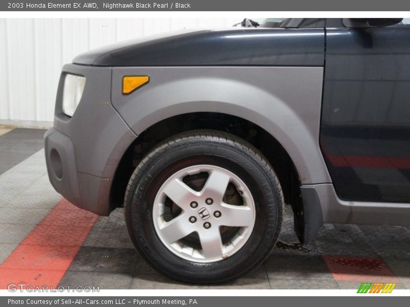 Nighthawk Black Pearl / Black 2003 Honda Element EX AWD