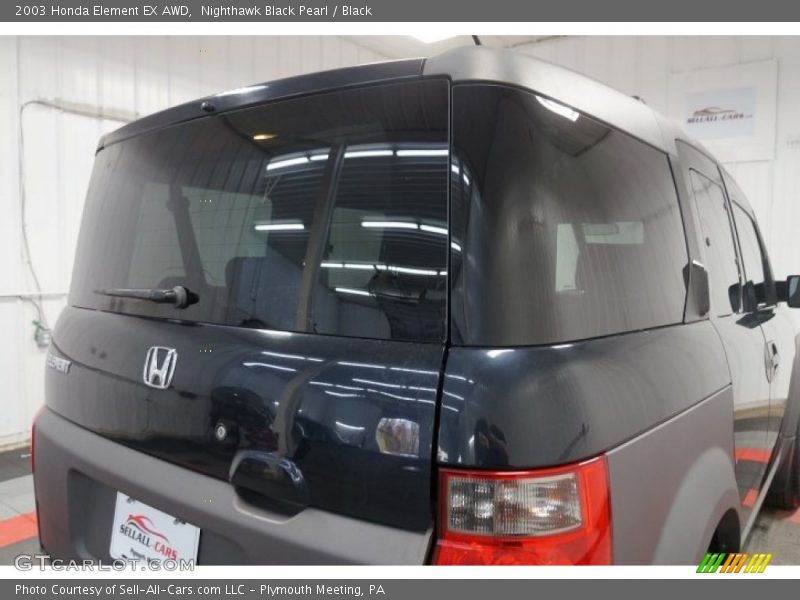 Nighthawk Black Pearl / Black 2003 Honda Element EX AWD