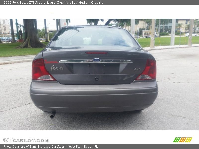 Liquid Grey Metallic / Medium Graphite 2002 Ford Focus ZTS Sedan
