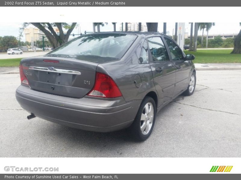 Liquid Grey Metallic / Medium Graphite 2002 Ford Focus ZTS Sedan