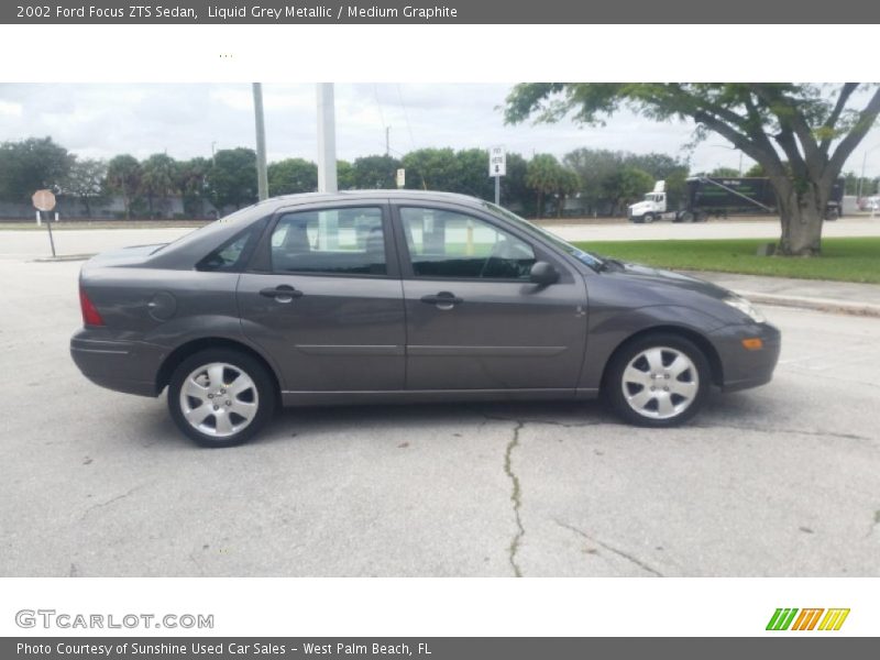 Liquid Grey Metallic / Medium Graphite 2002 Ford Focus ZTS Sedan