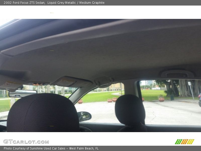 Liquid Grey Metallic / Medium Graphite 2002 Ford Focus ZTS Sedan