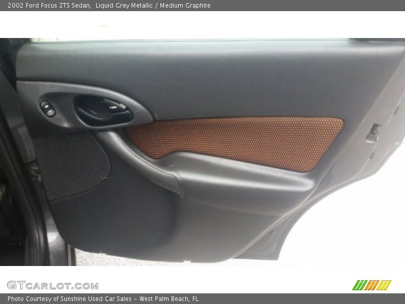 Liquid Grey Metallic / Medium Graphite 2002 Ford Focus ZTS Sedan