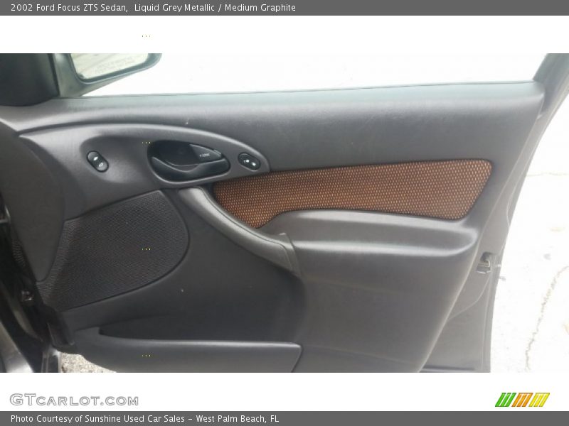 Liquid Grey Metallic / Medium Graphite 2002 Ford Focus ZTS Sedan