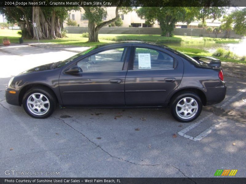 Graphite Metallic / Dark Slate Gray 2004 Dodge Neon SXT