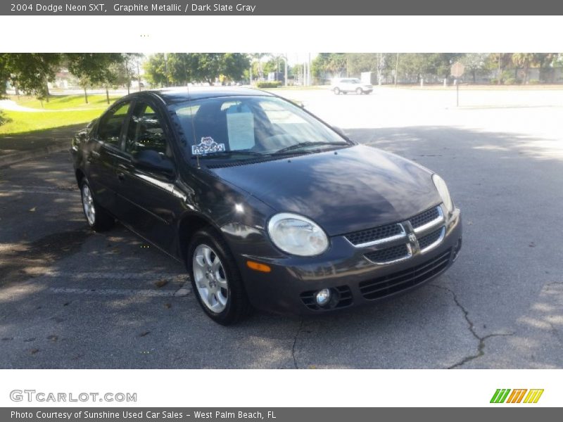 Graphite Metallic / Dark Slate Gray 2004 Dodge Neon SXT