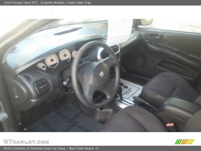 Graphite Metallic / Dark Slate Gray 2004 Dodge Neon SXT