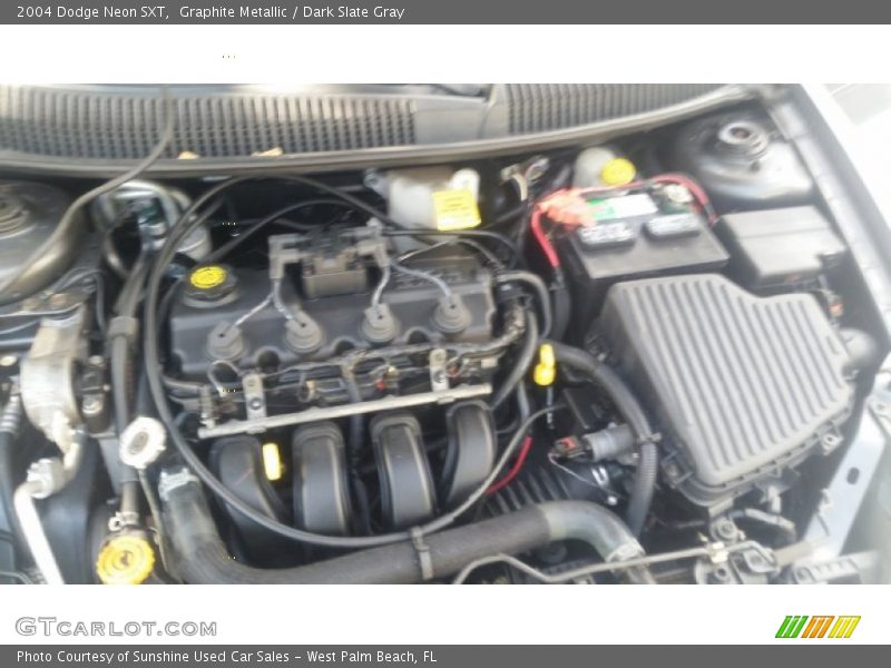 Graphite Metallic / Dark Slate Gray 2004 Dodge Neon SXT