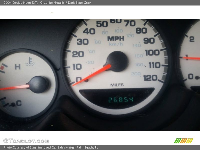 Graphite Metallic / Dark Slate Gray 2004 Dodge Neon SXT