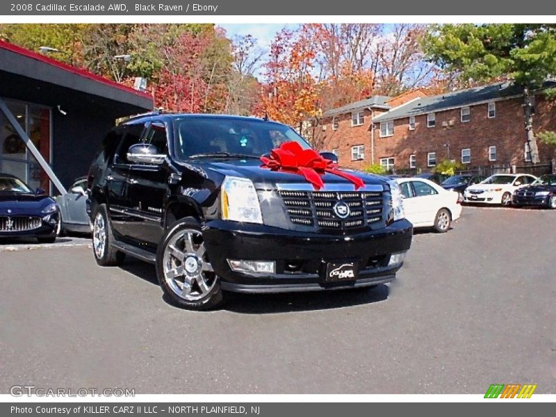 Black Raven / Ebony 2008 Cadillac Escalade AWD