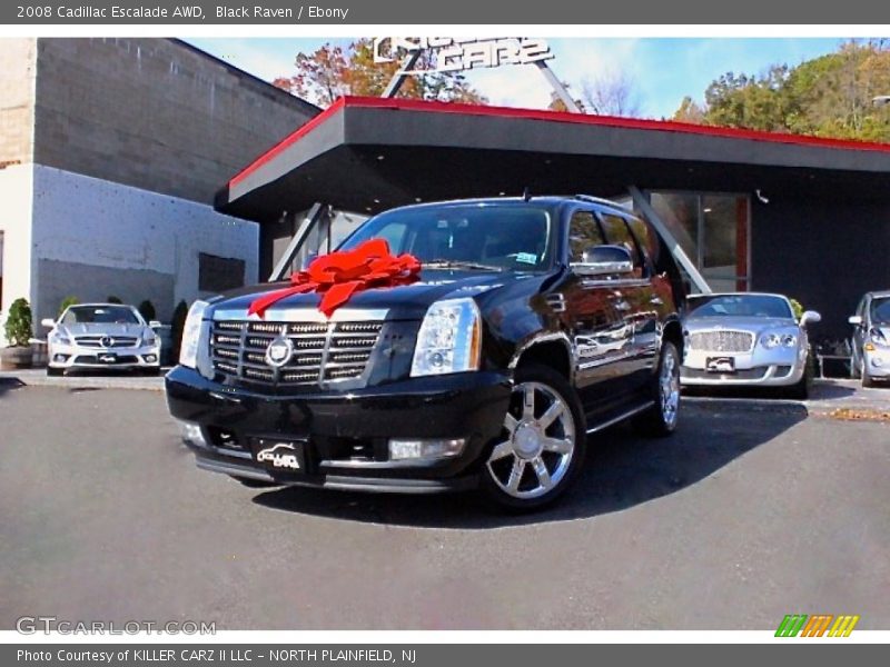 Black Raven / Ebony 2008 Cadillac Escalade AWD