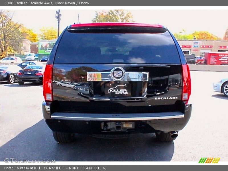 Black Raven / Ebony 2008 Cadillac Escalade AWD
