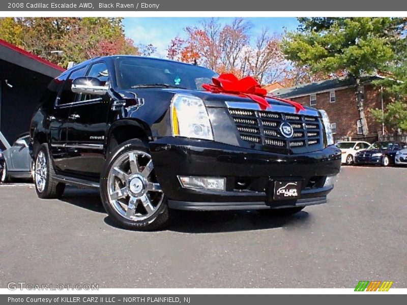 Black Raven / Ebony 2008 Cadillac Escalade AWD
