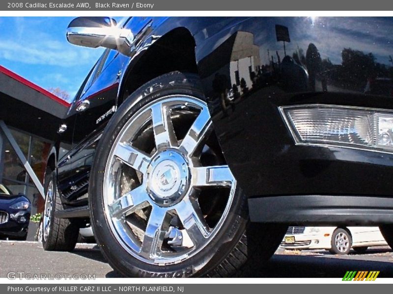 Black Raven / Ebony 2008 Cadillac Escalade AWD