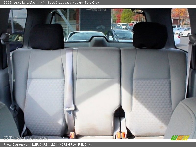 Black Clearcoat / Medium Slate Gray 2005 Jeep Liberty Sport 4x4