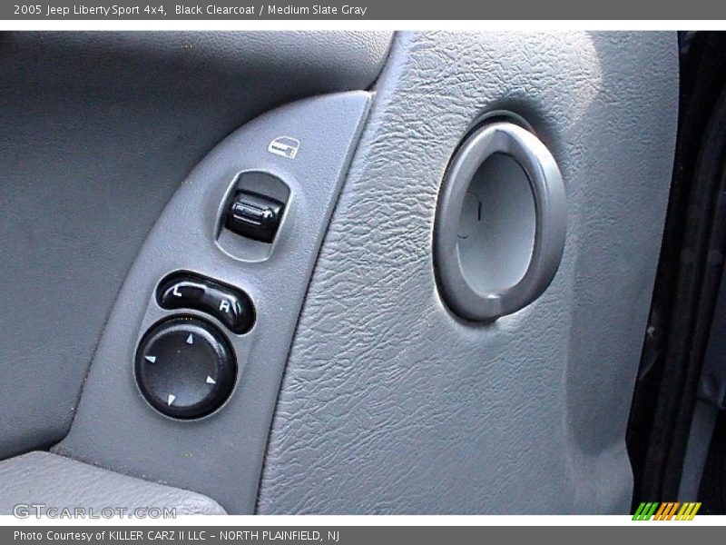 Black Clearcoat / Medium Slate Gray 2005 Jeep Liberty Sport 4x4